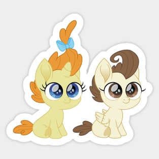 Pumpkin and Pound Cake Sticker